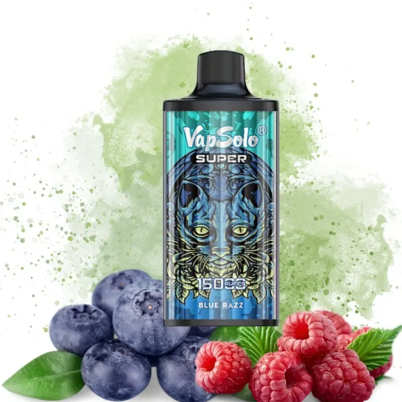 VapSolo Blue Razz smaak