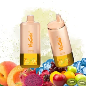 Vapsolo Peach Ice &Dragon Fruit Ice &Mix Fruit smaak