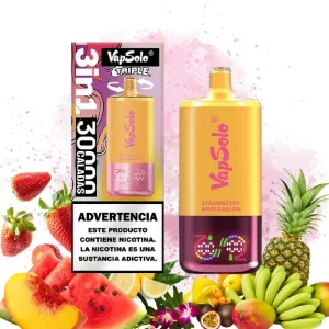 VapSolo Tropical Fruit & Strawberry Watermelon & Lemon Peach smaak