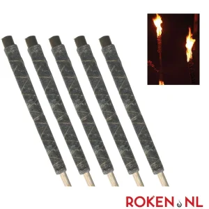 Waxfakkel - (5 stuks) - Roken.nl