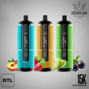 Wegwerp E Sigaret AL Fakher Crown Bar 15K Hypermax 15000 Puffs Vape