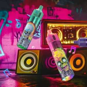 Wegwerp E-sigaret Fumot Tornado 30000 Puffs Muziek Vape