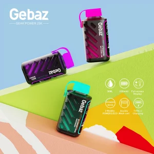 Wegwerp E Sigaret Gebaz Gear Power 25000 Puffs Vape