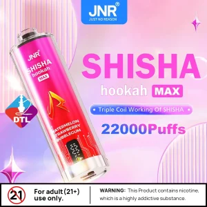 Wegwerp E Sigaret JNR Shisha Max 22000 Puffs Vape