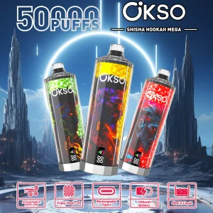 Wegwerp E Sigaret OKSO Shisha Hookah Mega 50000 Puffs Vape