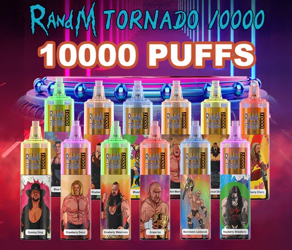Wegwerp E-sigaret RANDM TORNADO 10000 Puffs