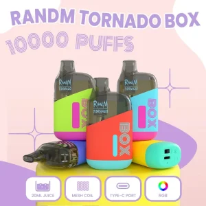 Wegwerp E-sigaret RandM Tornado Box 10000 Puffs