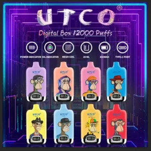 Wegwerp E-sigaret UTCO Digital Box 12000 Puffs Vape