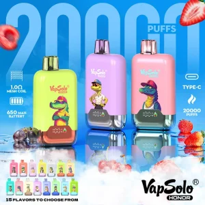 Wegwerp E Sigaret Vapsolo Honor 20000 Puffs Vape