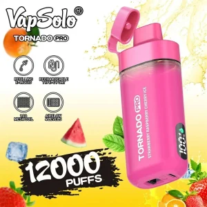 Wegwerp E sigaret Vapsolo Tornado Pro 12000 Puffs Vape