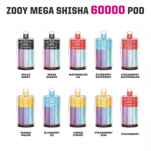 Wegwerp E Sigaret ZOOY Mega Shisha 60000 Pod