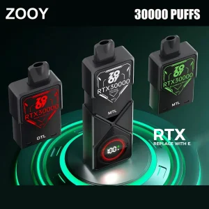 Wegwerp E Sigaret ZOOY RTX 30000 Puffs Vape