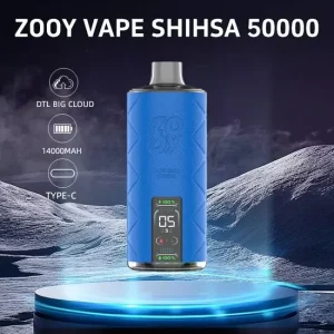 Wegwerp E Sigaret ZOOY Shisha 50000 Puffs Vape