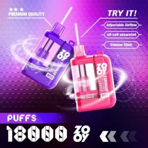 Wegwerp E Sigaret ZOOY Tornado 18000 Puffs Vape